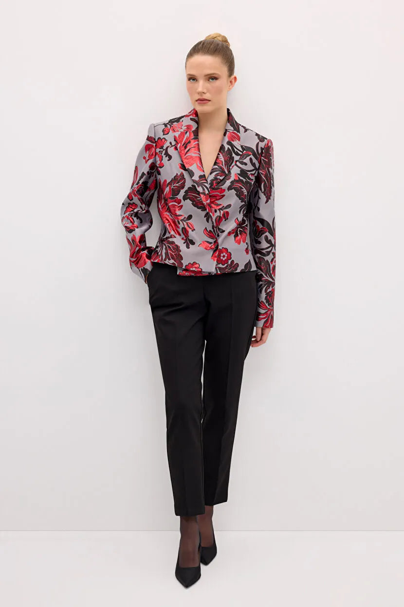 Limited Edition Red Jacquard Jacket