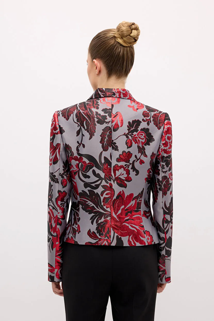 Limited Edition Red Jacquard Jacket