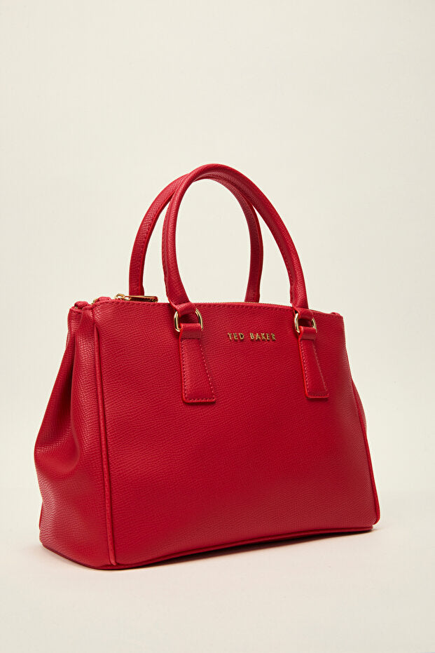 Ted Baker Printed Small Leather Handbag