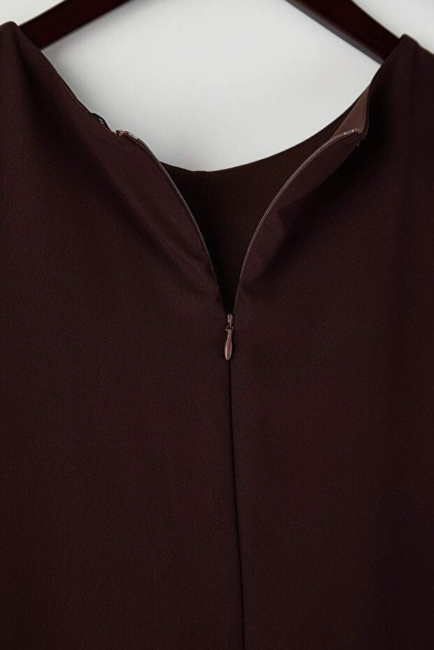 The Buckle Twist Flutter Dress