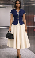 Navy & Cream Executive Set