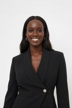 Black Tailored Two-Piece Suit